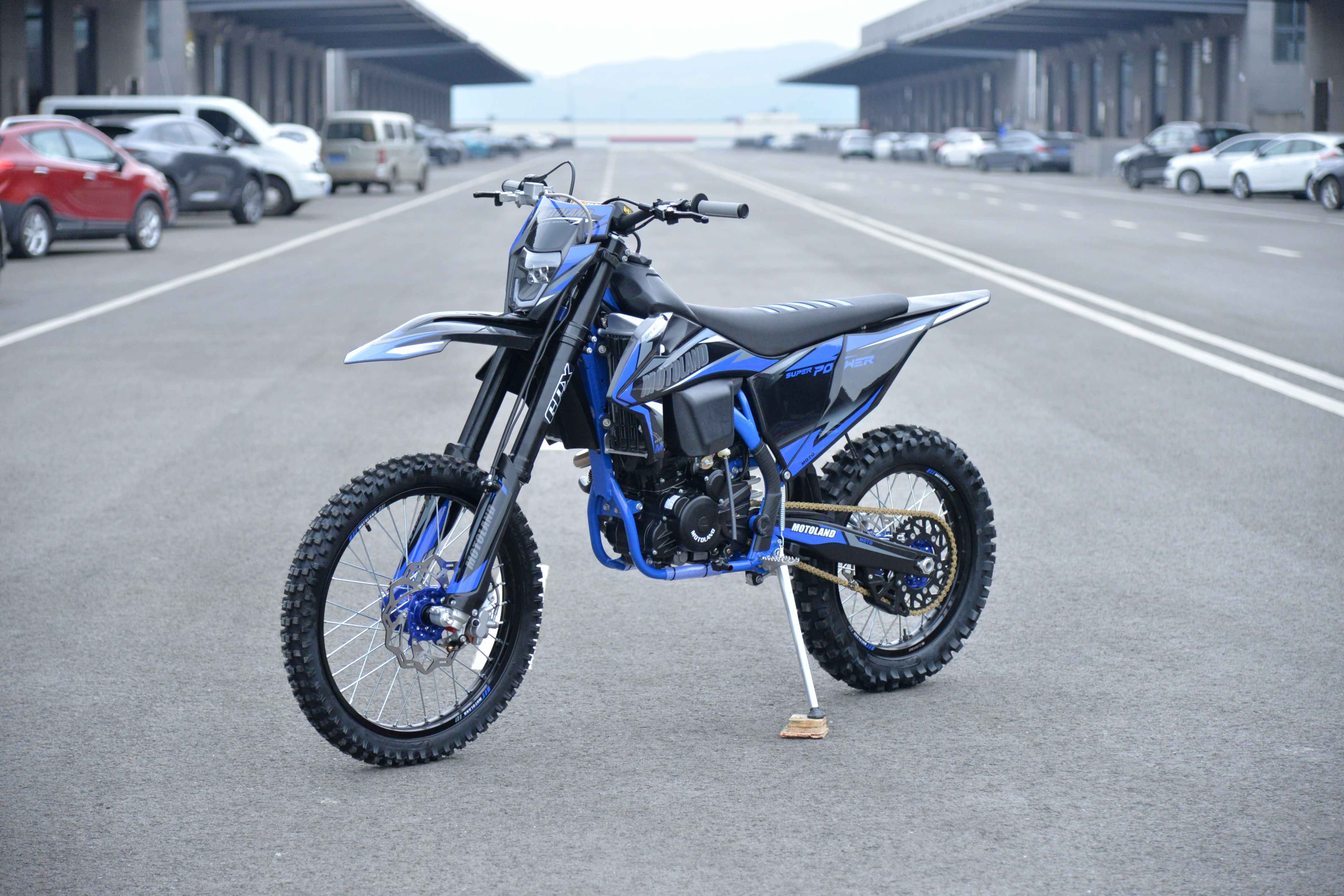 Мотоцикл Кросс Motoland FX 300 (174MN-3) синий 00000018401